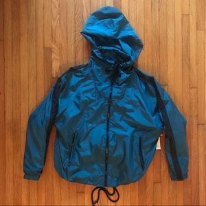 Forever 21 Teal Windbreaker